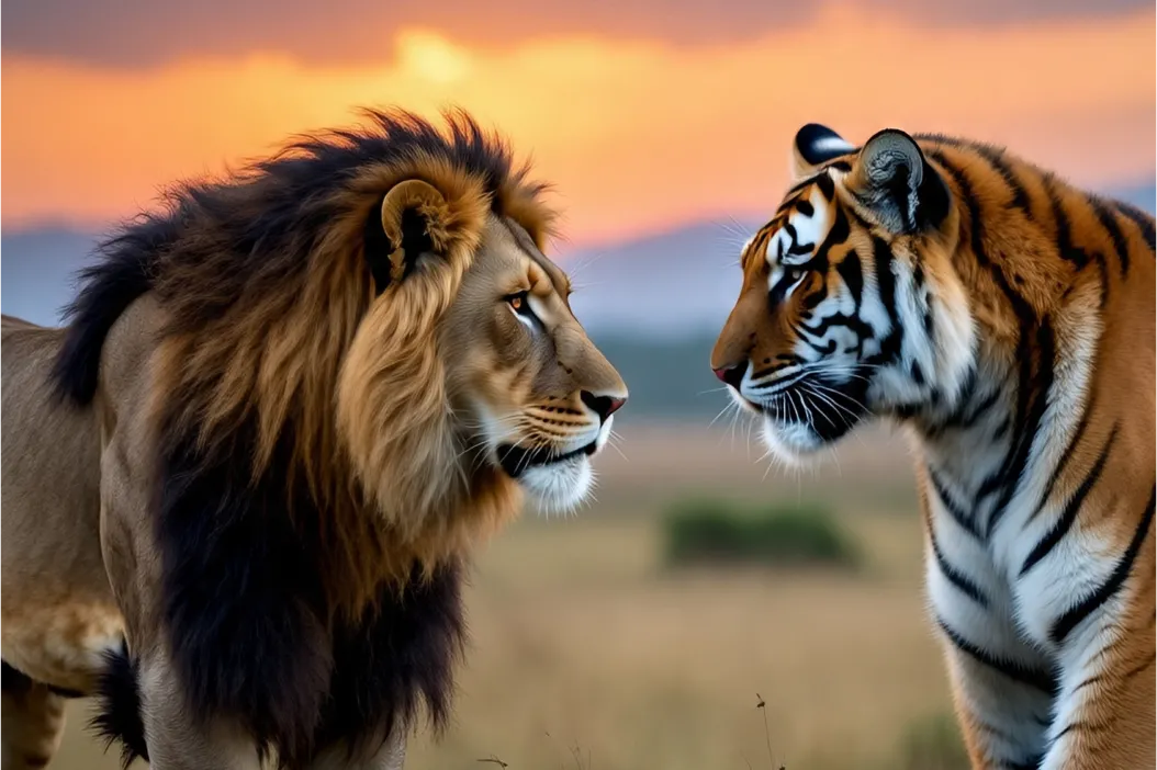 Harimau vs Singa: Siapa yang Menang Jika Bertarung Satu Lawan Satu?