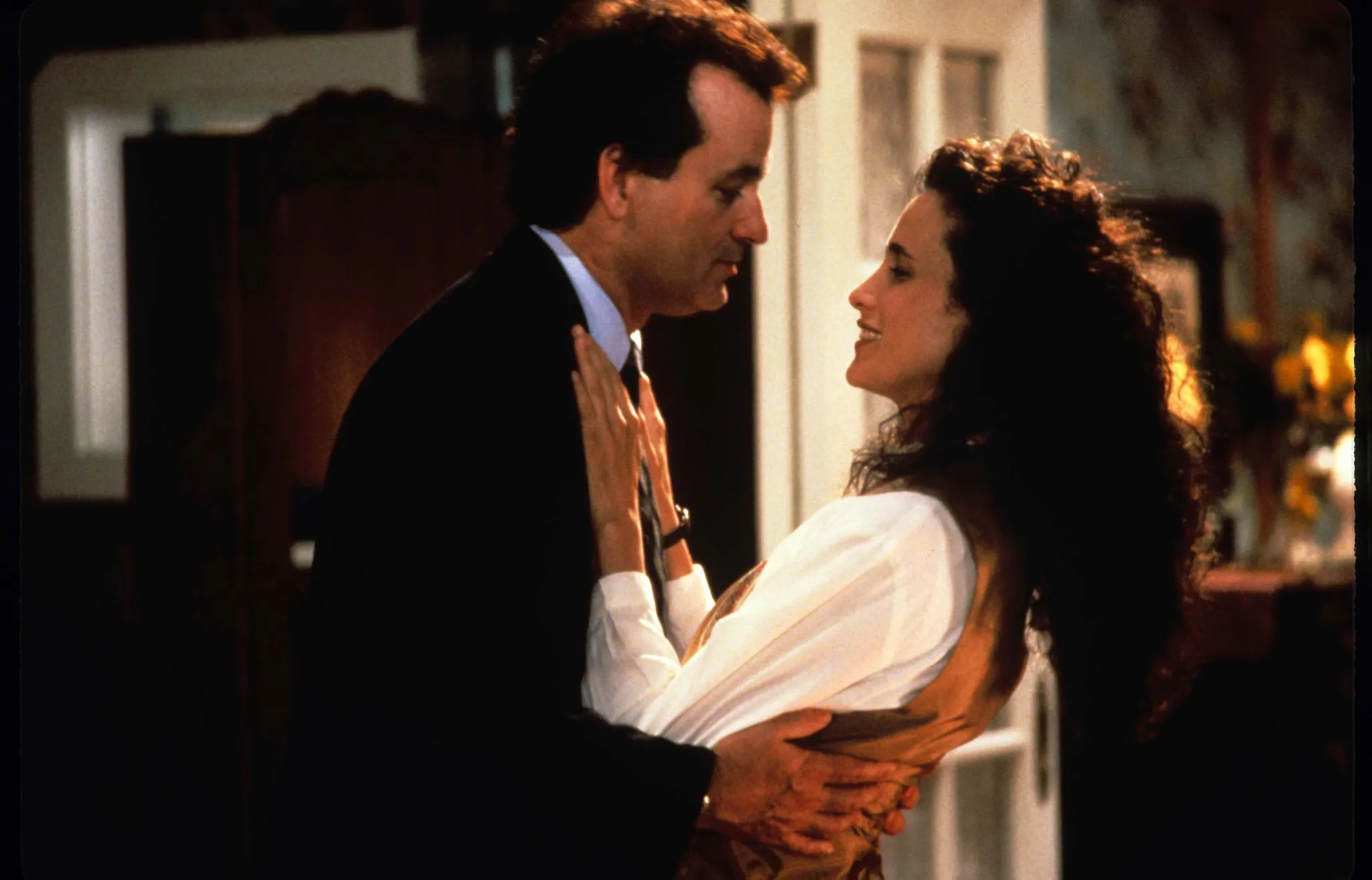 Bill Murray dan Andie MacDowell di Groundhog Day (1993)