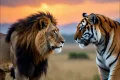 Harimau vs Singa, Siapa Lebih Kuat?